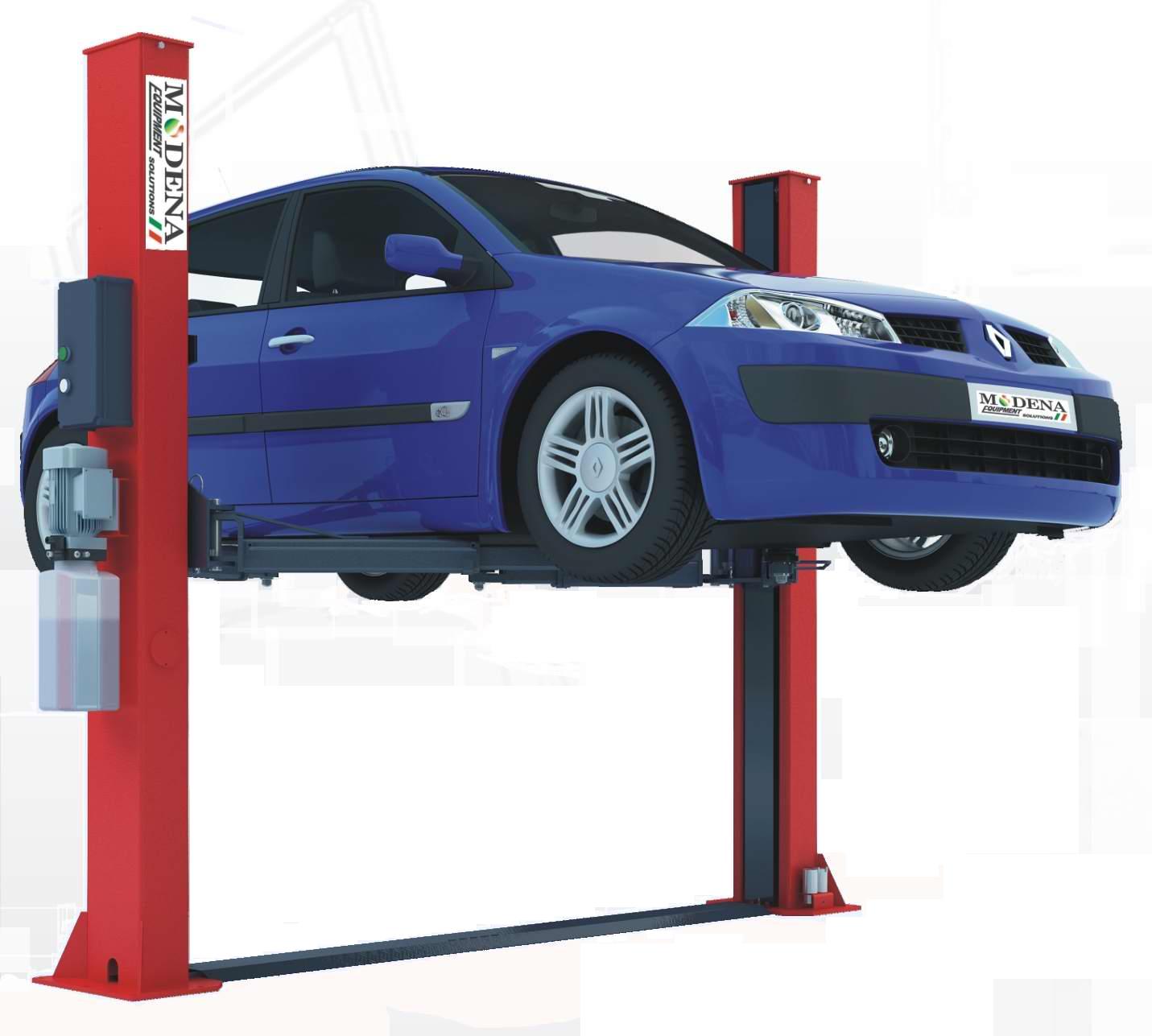 2 Post lift 4 tonne - manual safety